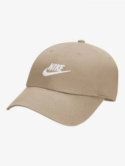 Club Unstructured Futura Washed Ball Cap Khaki - NIKE - BALAAN 2