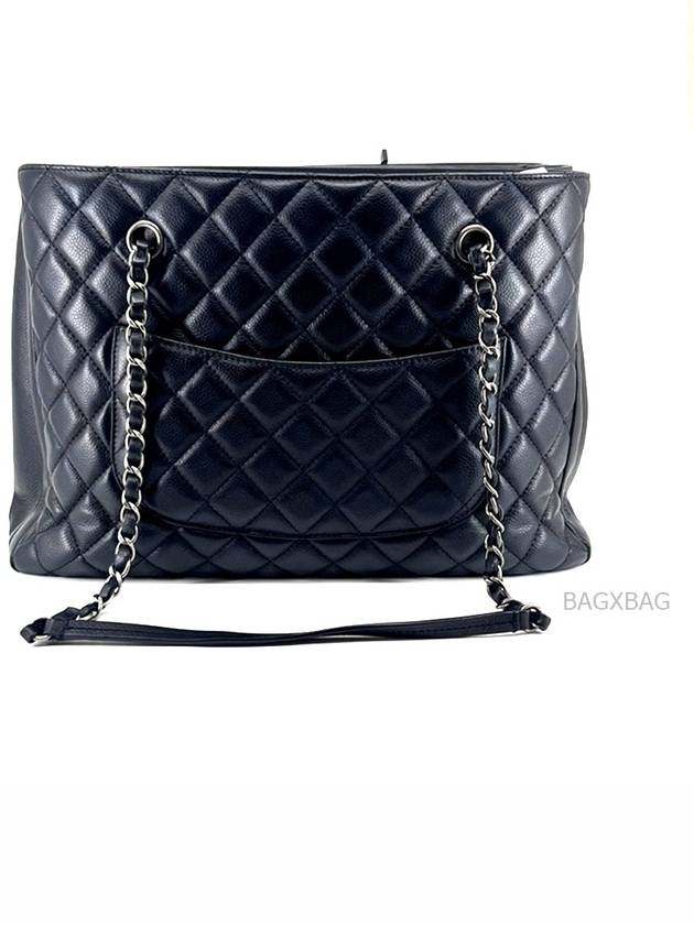 CH Season Caviar Shoulder Bag Black Silver CH42BG066 - CHANEL - BALAAN 3