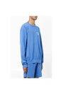 Wellness Logo Sweatshirt Sapphire Blue - SPORTY & RICH - BALAAN 8