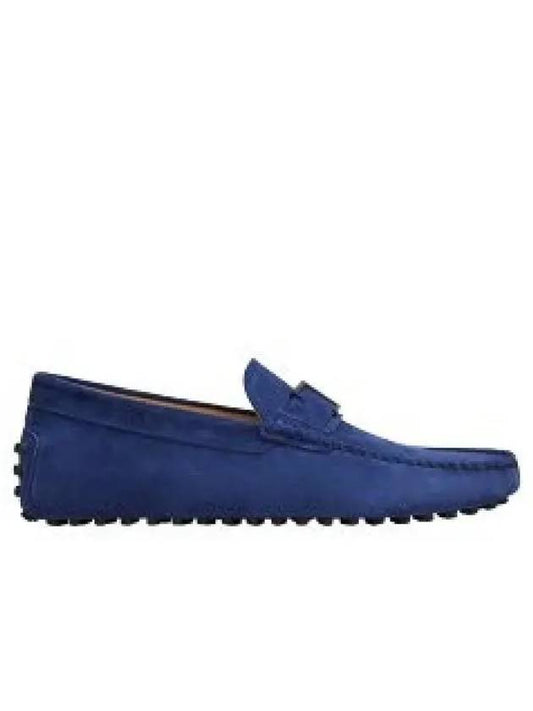Gommino Suede Driving Shoes Blue - TOD'S - BALAAN 2