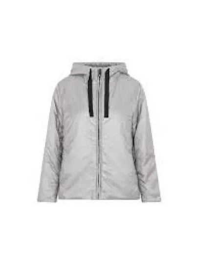 Greenh Water Repellent Zipper Hooded Jacket Grey - MAX MARA - BALAAN 2