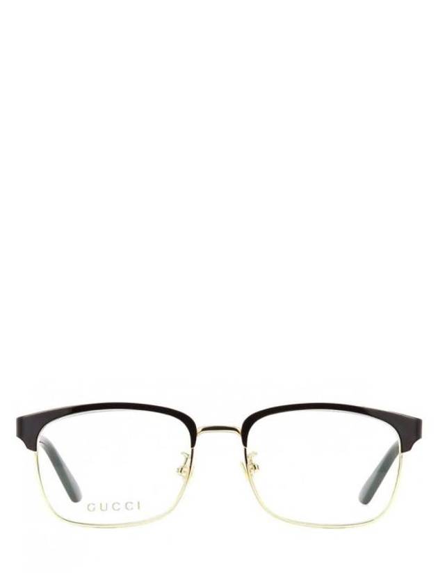 Eyewear Demo Square Sunglasses Black Green - GUCCI - BALAAN 1