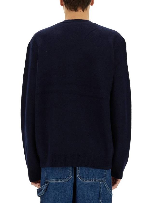 Kenny Merino Wool Cardigan Dark Navy - A.P.C. - BALAAN 4