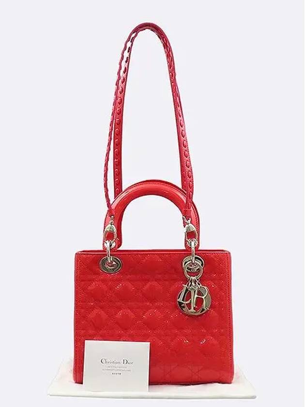 RED 2 WAY BAG - DIOR - BALAAN 1