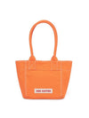 Shopper Canvas Mini Tote Bag Neon Orange - DER KOFFER - BALAAN 1