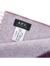 Maro Big Logo Muffler Bordeaux - A.P.C. - BALAAN 8