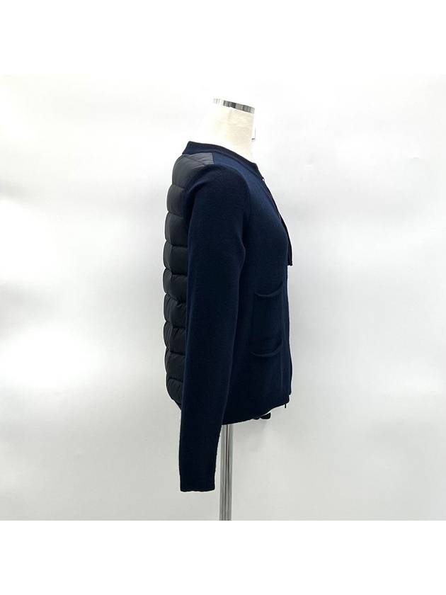 Knit padded zip up jacket - MONCLER - BALAAN 5