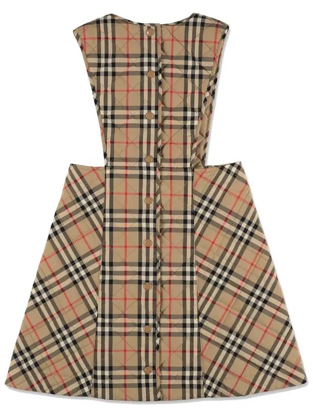 Kids Vintage Check Quilting Dress 8053970 - BURBERRY - BALAAN 3