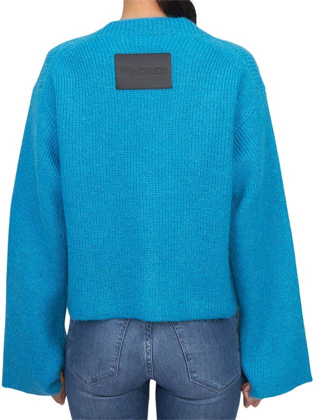 V-Neck Cardigan Blue - JW ANDERSON - BALAAN 6