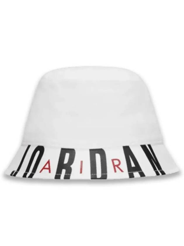 Kids Air Jordan Bucket Hat White 9A0636 001 - NIKE - BALAAN 1