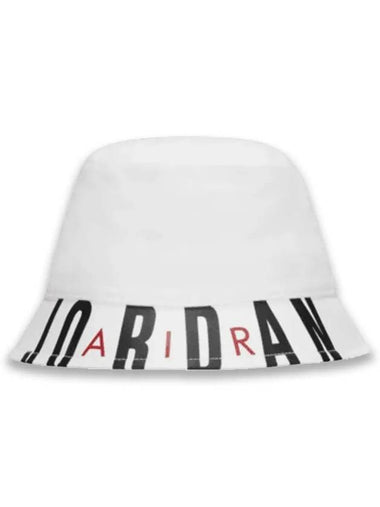 Kids Air Jordan Bucket Hat White 9A0636 001 - NIKE - BALAAN 1