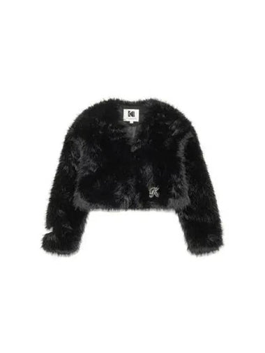 KODAK Apparel Fake Fur Bolero Women BLACK - KODO - BALAAN 1