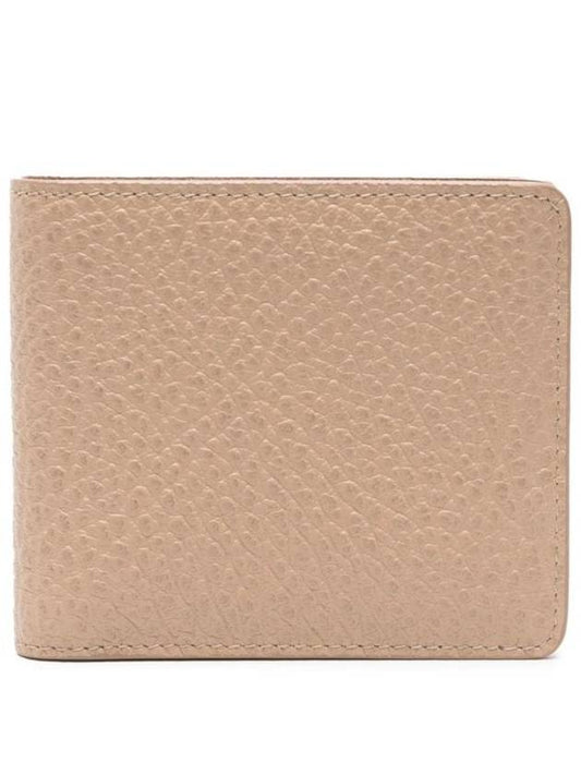 Stitched Leather Bifold Half Wallet Biche - MAISON MARGIELA - BALAAN 1