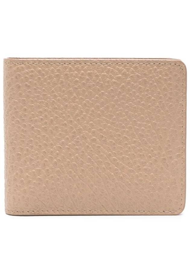 Stitched Leather Bifold Half Wallet Biche - MAISON MARGIELA - BALAAN 1