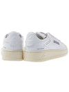 Dallas White Tab Leather Low Top Sneakers White - AUTRY - BALAAN 5