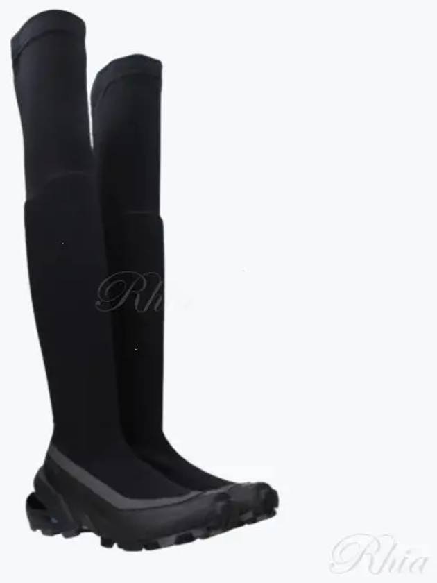 Cross Wader Long Boots Black - MAISON MARGIELA - BALAAN 2