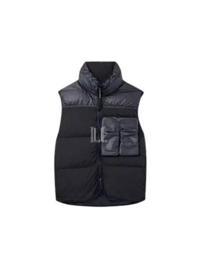 Eco Chrome-R Mixed Down Vest Navy - CP COMPANY - BALAAN 2