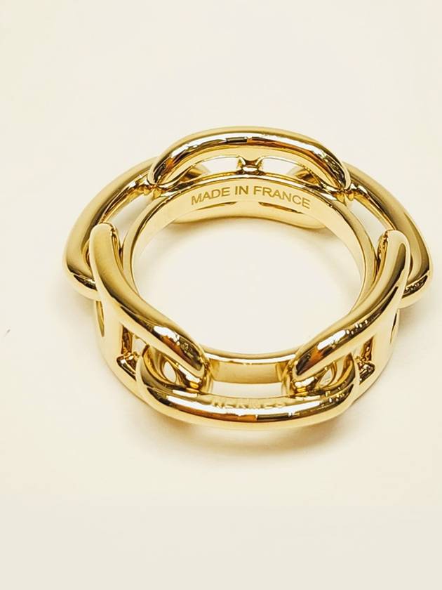 Regate scarf ring gold - HERMES - BALAAN 4