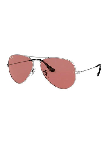 Aviator Metal Sunglasses Pink - RAY-BAN - BALAAN 1