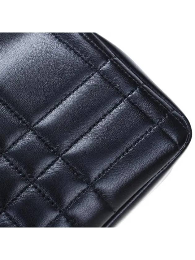 Lola Quilted Lambskin Small Shoulder Bag Black - BURBERRY - BALAAN 9