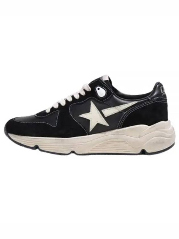 Running Sole Leather Low Top Sneakers Black - GOLDEN GOOSE - BALAAN 2