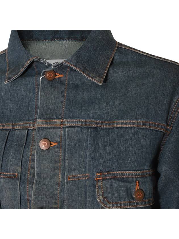 American Classic Denim Jacket Blue - MAISON MARGIELA - BALAAN 4