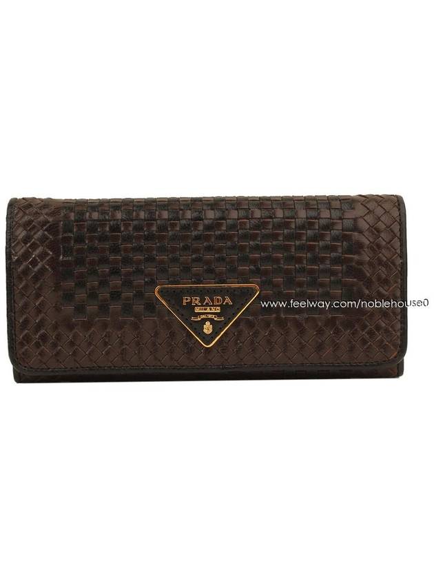 women s long wallet - PRADA - BALAAN 1