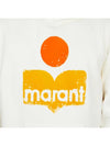 Miley Big Logo Hoodie White - ISABEL MARANT - BALAAN 9