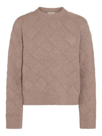 Intrecciato Wool Knit Top Riverbed - BOTTEGA VENETA - BALAAN 2