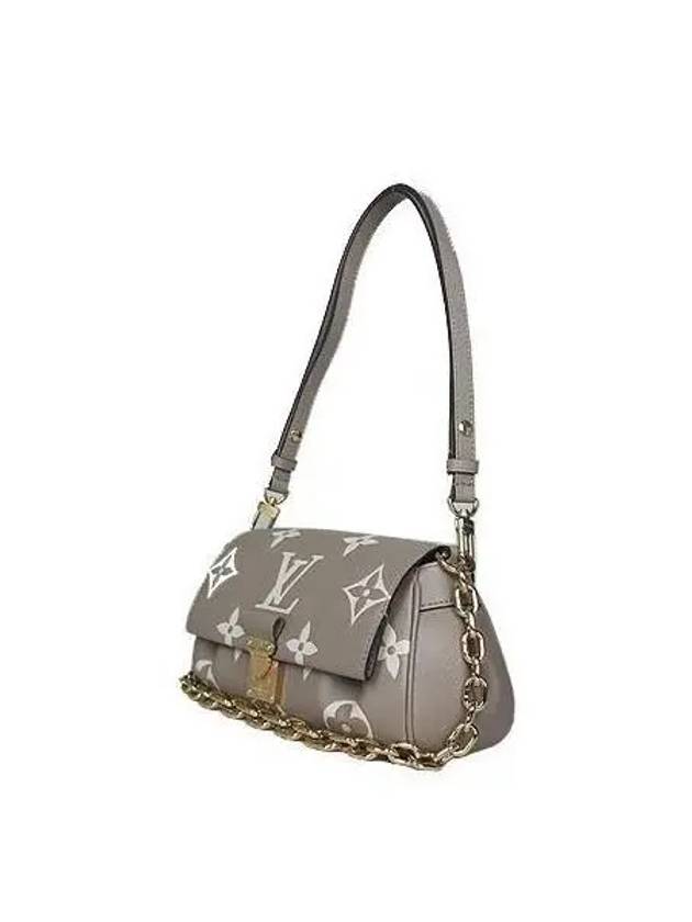 M45836 Cr me Color Monogram Empreinte Favorite Shoulder Crossbag - LOUIS VUITTON - BALAAN 3