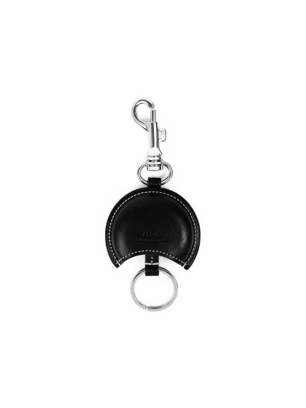 Amber Leather Key Holder Black - A.P.C. - BALAAN 2