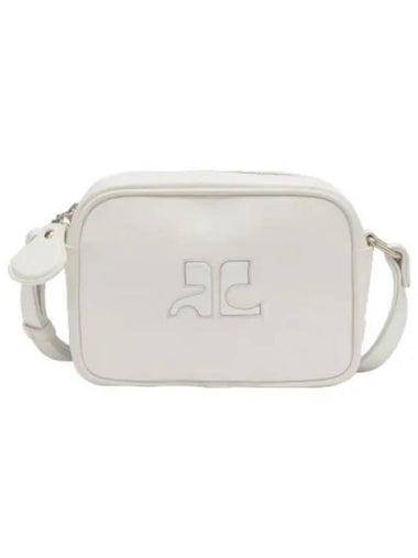 Courr ges Logo Heritage Cross Bag White - COURREGES - BALAAN 1