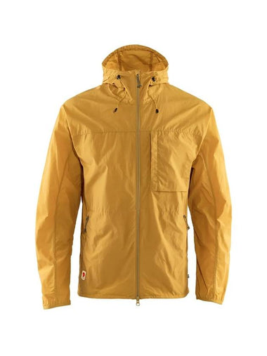 Men's High Cost Windbreaker Yellow - FJALL RAVEN - BALAAN 1