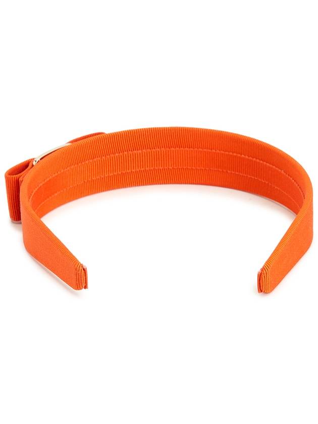 Vara Bow Hairband Orange - SALVATORE FERRAGAMO - BALAAN 4