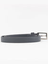 Men's French Leather Belt Gray - BOTTEGA VENETA - BALAAN 6