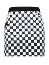 Women s Butterfly Checkerboard Culottes Skirt BMU4M102W - LUX GOLF - BALAAN 4