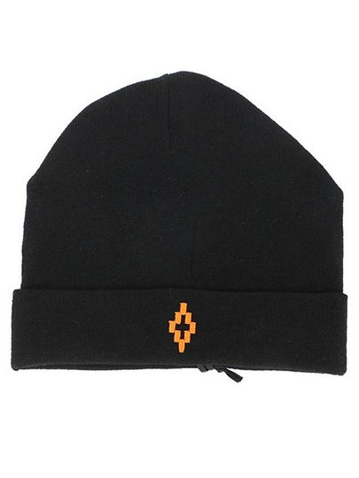 5168 1018 Ranaul Black Beanie - MARCELO BURLON - BALAAN 2