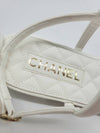 Strap Sandals Quilted Chain White G40020 - CHANEL - BALAAN 9