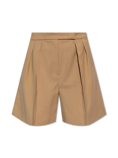 Jessica Virgin Wool Shorts Brown - MAX MARA - BALAAN 2