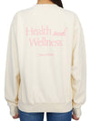 New Health Sweatshirt Cream - SPORTY & RICH - BALAAN 5