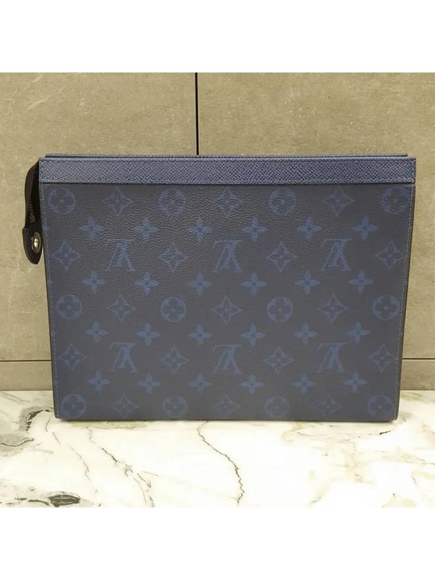 Pochette Voyage Clutch Blue - LOUIS VUITTON - BALAAN 2