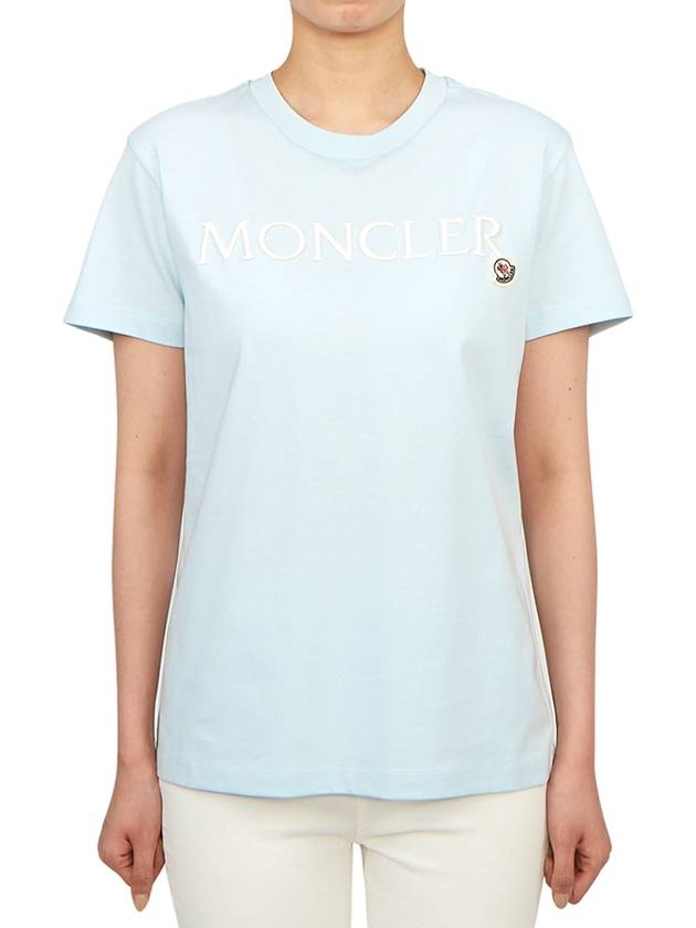 Women s short sleeve t shirt 8C00006 829HP 70S - MONCLER - BALAAN 1