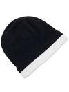 Cashmere Logo Beanie Black - BURBERRY - BALAAN 5