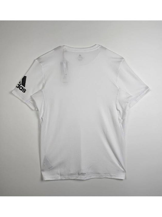 Run It TShirt HB7471 White MENS L - ADIDAS - BALAAN 2