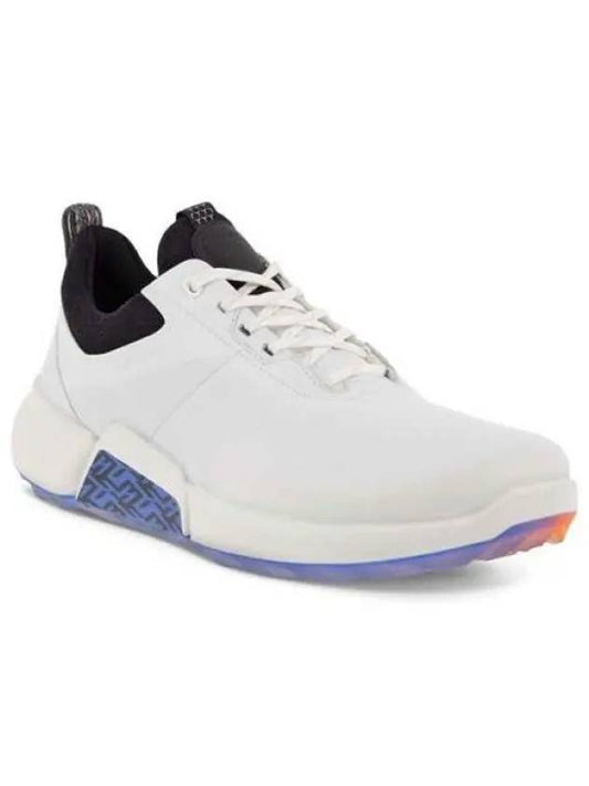 Men's Biome H4 Spikeless Golf Shoes White - ECCO - BALAAN 2