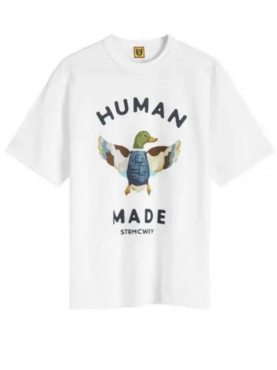 Graphic Short Sleeve T-Shirt White - HUMAN MADE - BALAAN 2