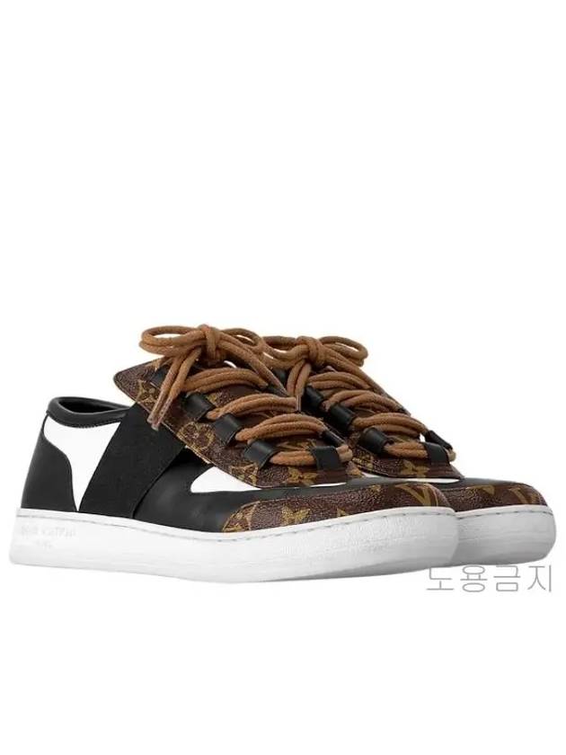 Lous Low-Top Sneakers Black - LOUIS VUITTON - BALAAN 2