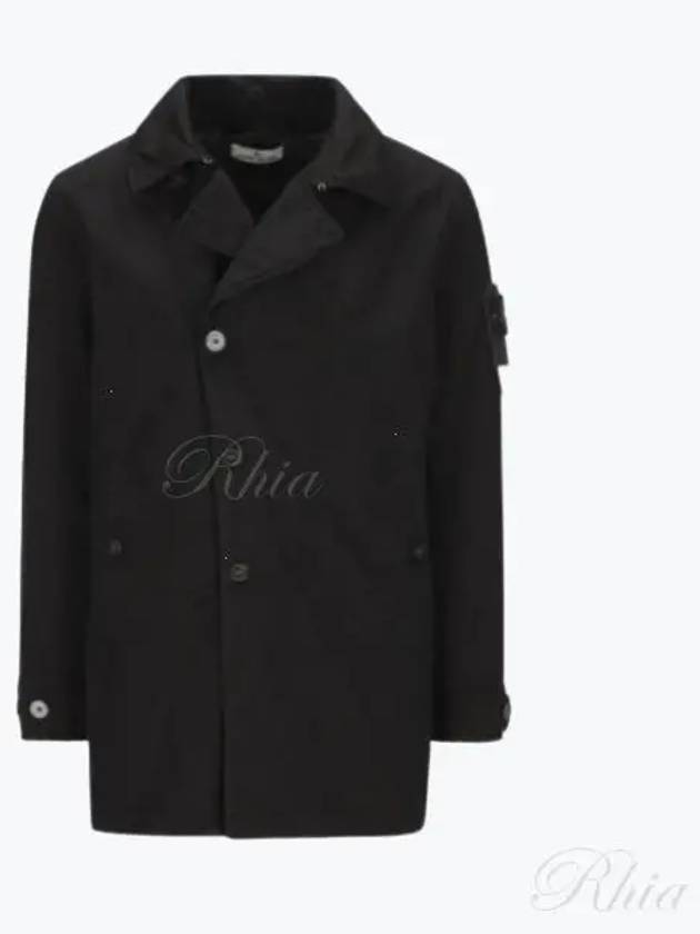 David TC Padding Jacket Black - STONE ISLAND - BALAAN 2