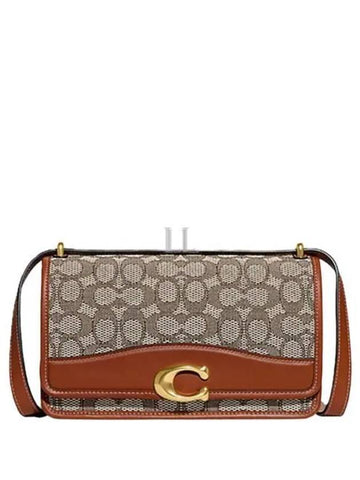 Bandit shoulder bag in signature tek jacquard CD709 B4TA7 - COACH - BALAAN 1