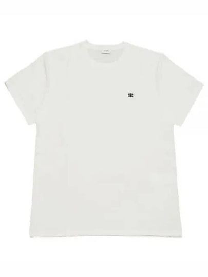 Triomphe Loose Logo Short Sleeve T-Shirt White - CELINE - BALAAN 2